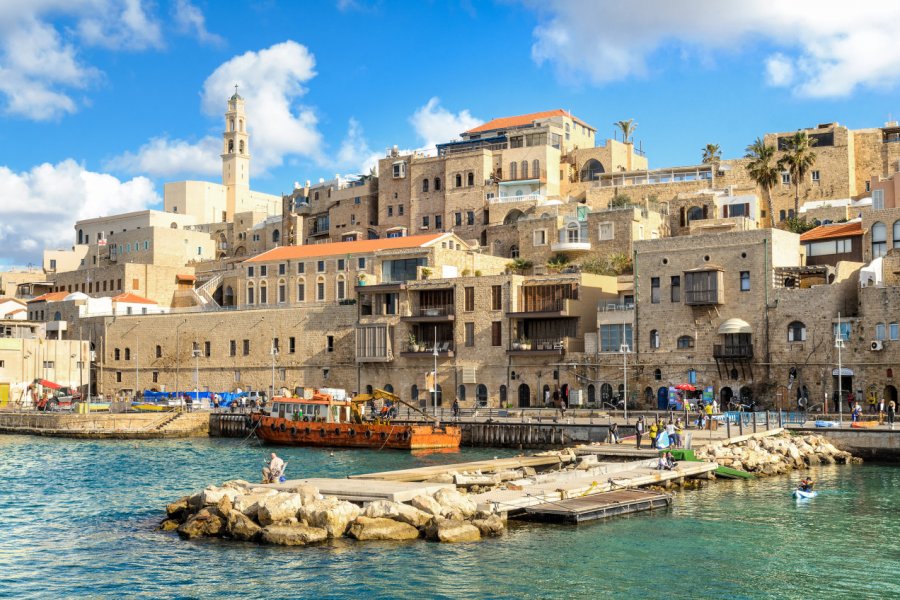 Le vieux port de Jaffa. JekLi - shutterstock.com