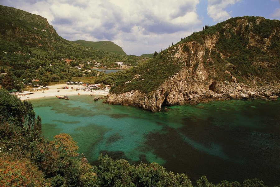 Baie de Paléokastritsa. Author's Image