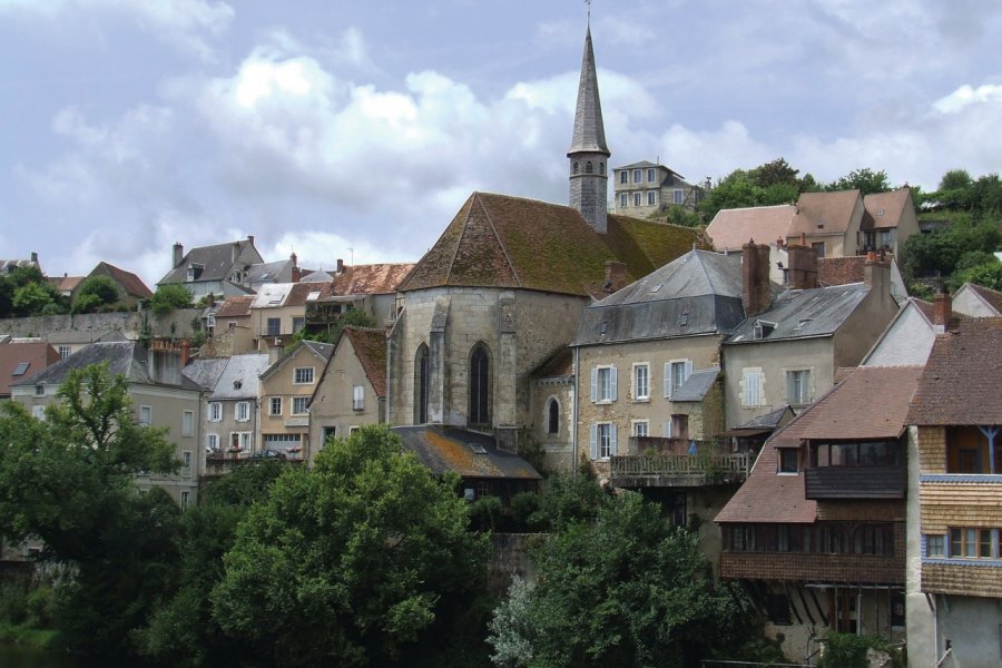 Les rives de la Creuse à Argenton. (© Laëtitia STEIMETZ))