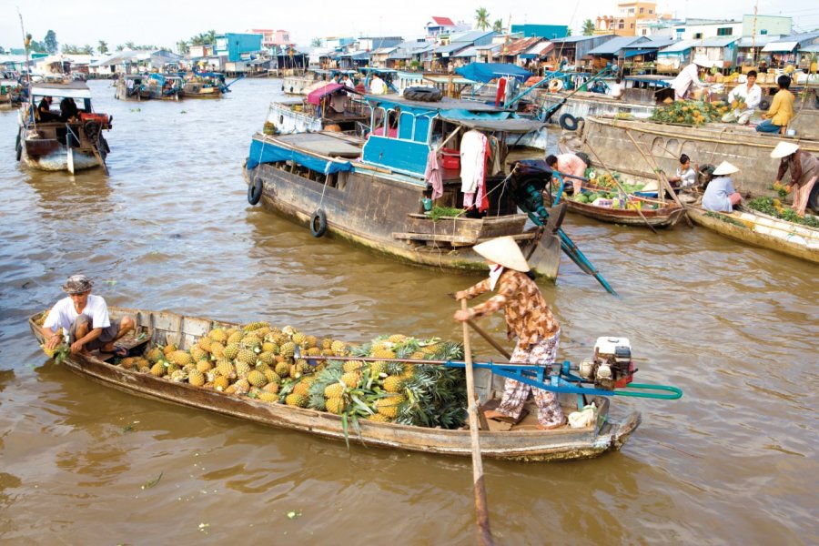 Marché flottant de Cai Rang. Author's Image