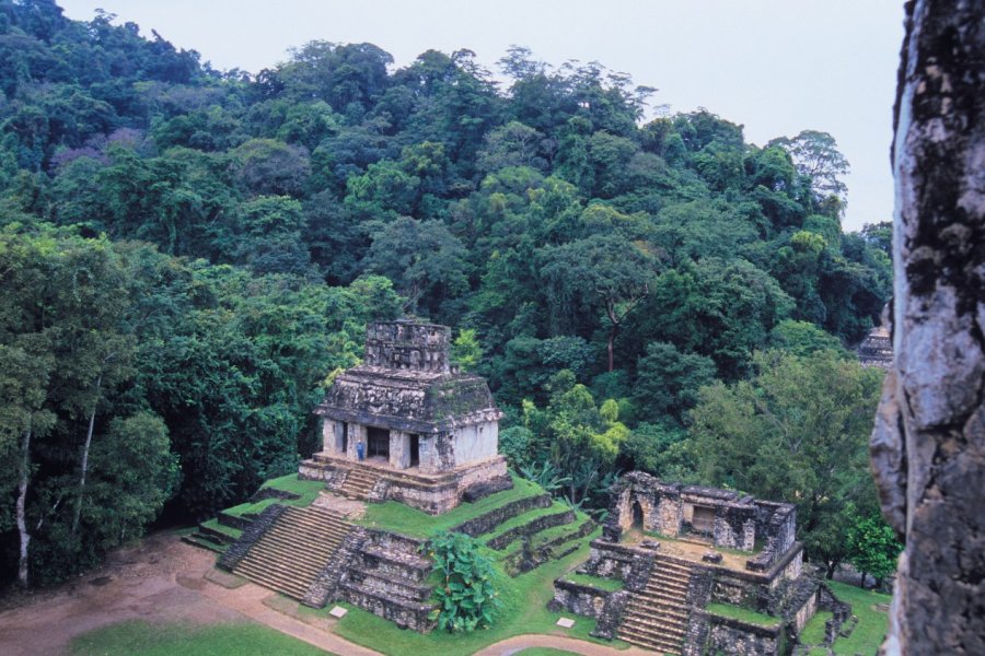 Templo del Sol, site archéologique de Palenque. Author's Image