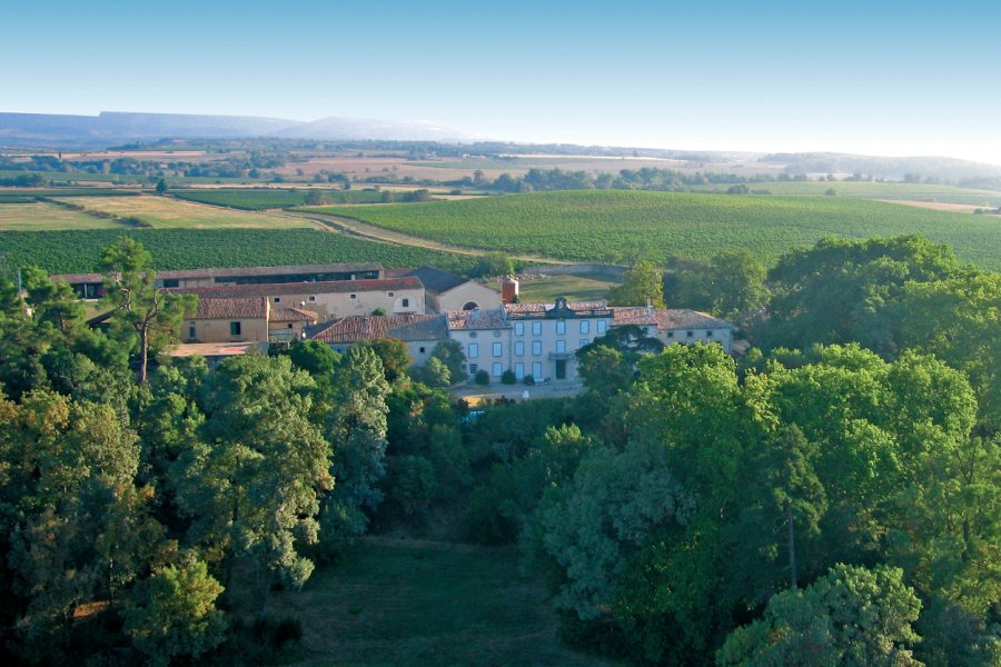 Domaine Auzias (vue du parc). Dominique Auzias