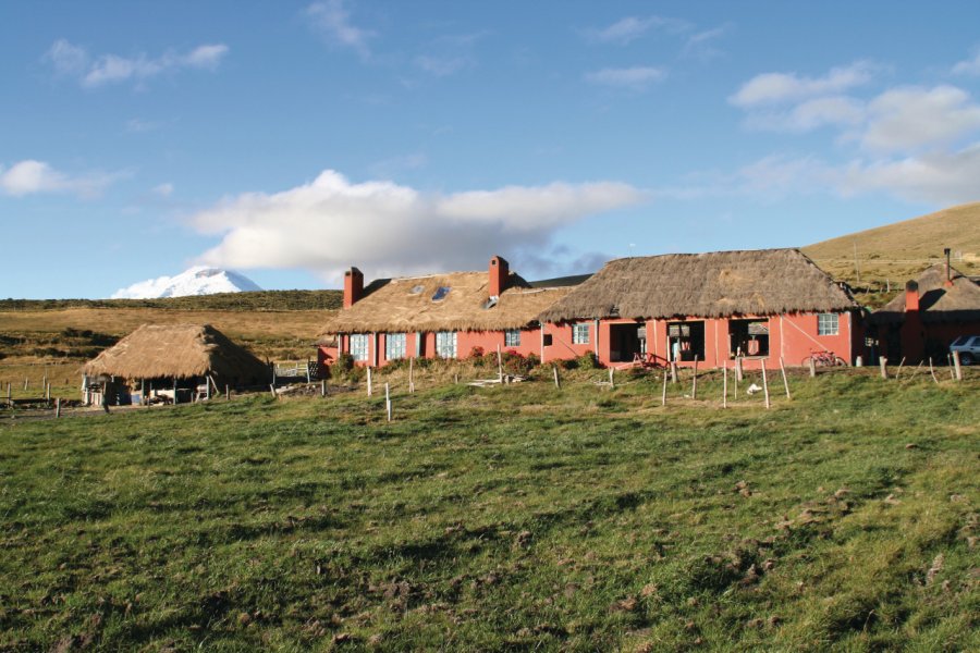 L'hacienda El Porvenir dans le Parc du Cotopaxi. Stéphan SZEREMETA