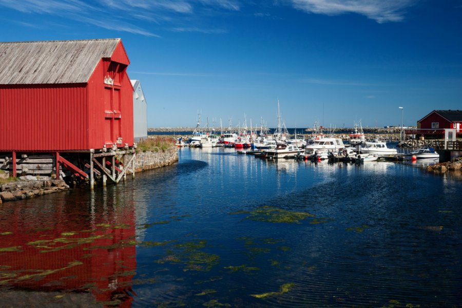 Le port d'Andenes. Alexander Erdbeer - Fotolia