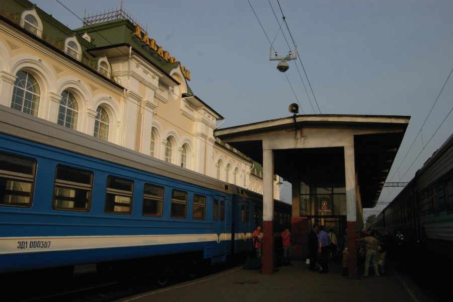 Gare de Khabarovsk Stéphan SZEREMETA