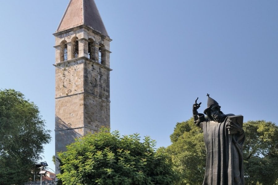 Statue de Grégoire de Nin à Split. (© Torsten Becker))