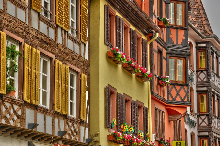 Façades typiques à Obernai. PackShot / Adobe Stock