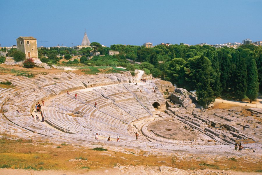 Théâtre grec de Syracuse. Author's Image