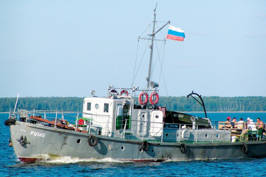 Navigation sur le Svir. Stéphan SZEREMETA