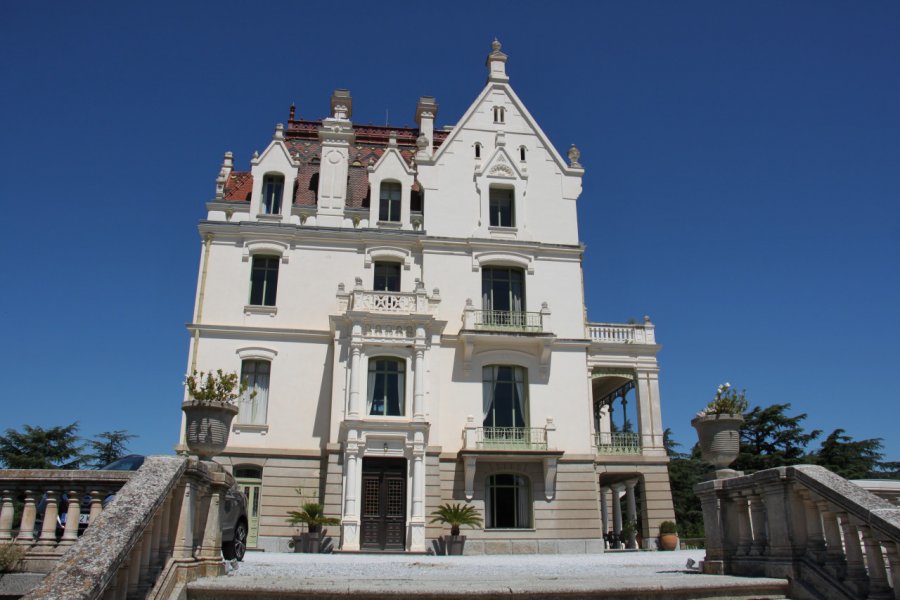 Le château de Valmy, construit par l'architecte danois Viggo Dorph Petersen. NelCrystal - Shutterstock.com