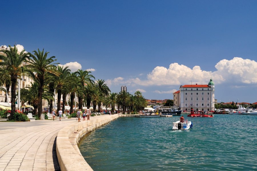 Promenade sur le front de mer à Split. Torsten Becker