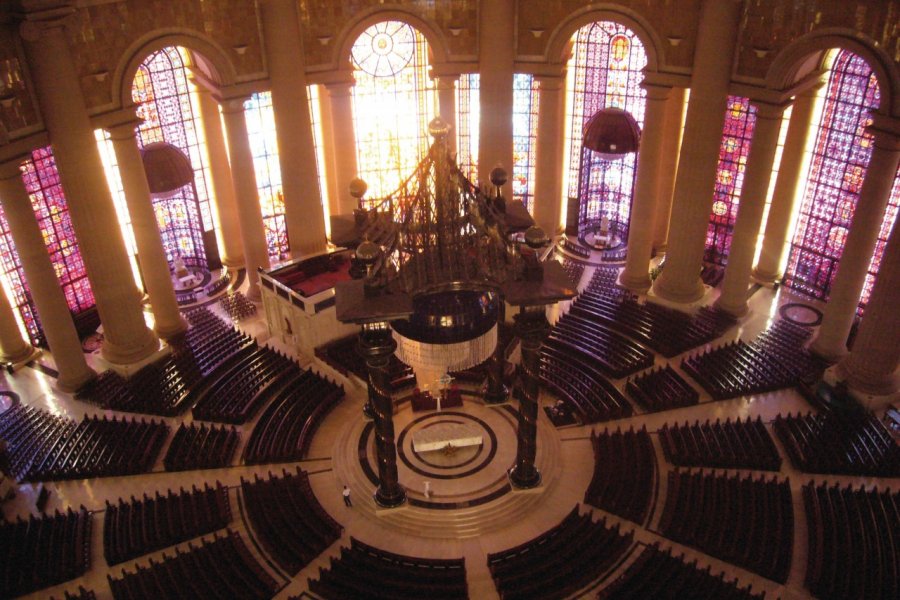 Basilique Notre-Dame de la Paix à Yamoussoukro. Jean-Paul LABOURDETTE