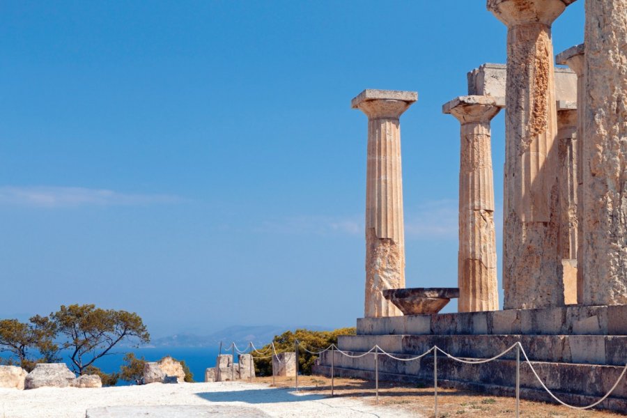 Temple d'Aphaïa. PanosKarapanagiotis - iStockphoto