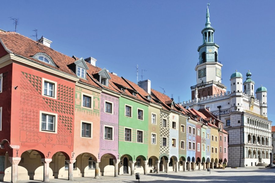 Place du marché de Poznań. Elzbieta Sekowska - iStockphoto