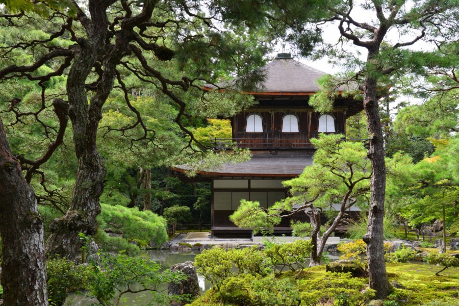 Jardin du temple de Ginkaku-Ji. (© Sarunyu L - Shutterstock.Com))