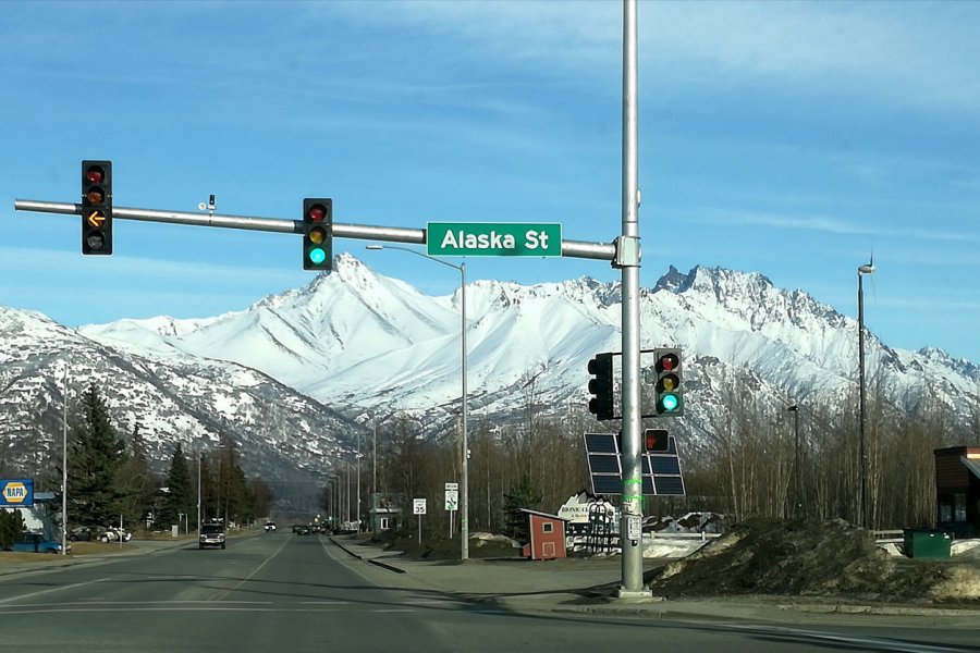 Alaska Street à Palmer. Elisa Vallon