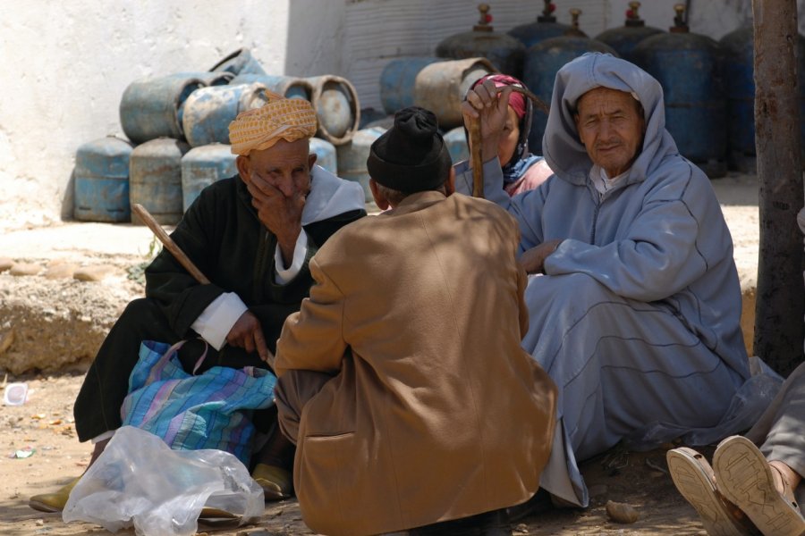 Marché d'Azrou. Sylvie Ligon