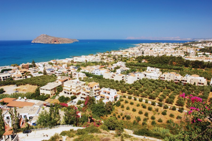 Vue sur Platanias. Milda79 - iStockphoto