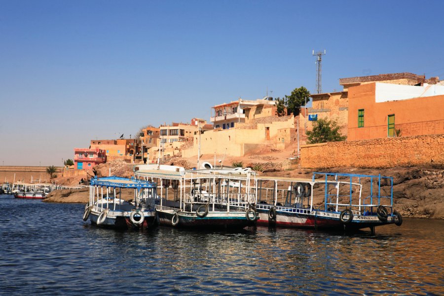 Bateaux sur le lac Nasser. OSTILL - iStockphoto.com
