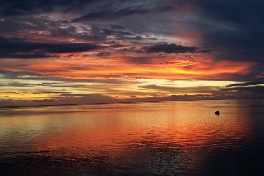 Sunset - Plage de Punaauia Laurent BOSCHERO