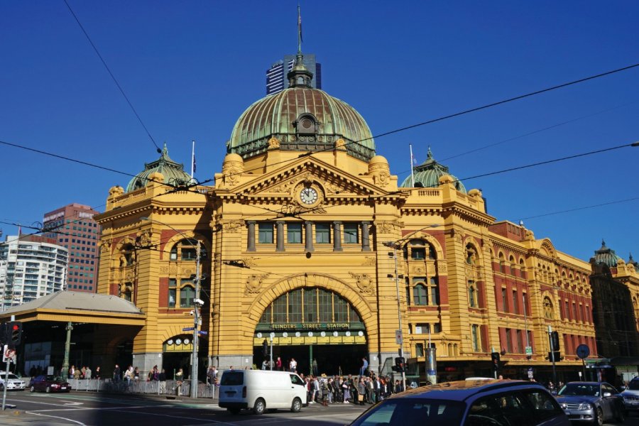 La gare Flinders Street, Melbourne. LiveLifeTraveling - iStockphoto