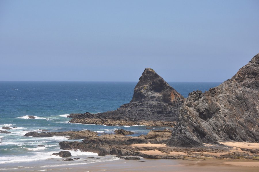 Praia de Odeceixe. Turismo do Algarve