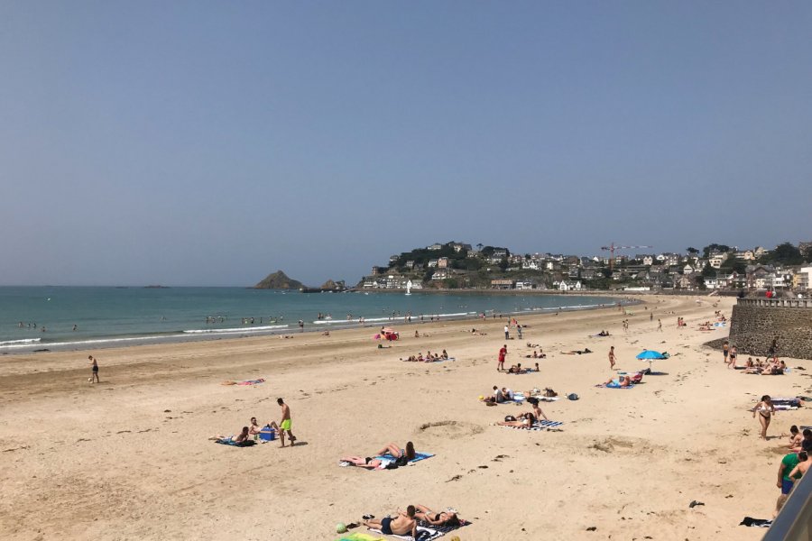 La plage du Val-André. Laëtitia STEIMETZ