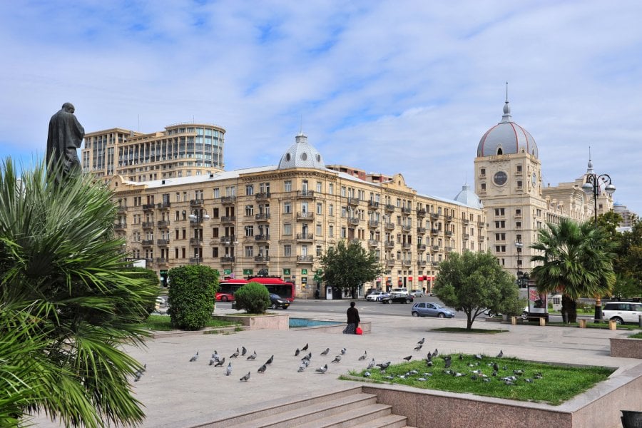Boulevard Fizuli, Bakou. Arsenie Krasnevsky - Shutterstock.com