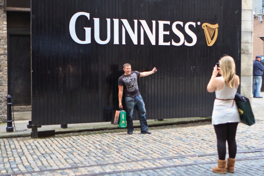 La brasserie Guinness, passage obligé des amateurs de bière ! Lawrence BANAHAN - Author's Image