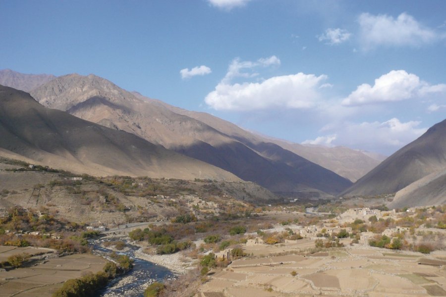 Vallée luxuriante du Panjshir. Constance de Bonnaventure