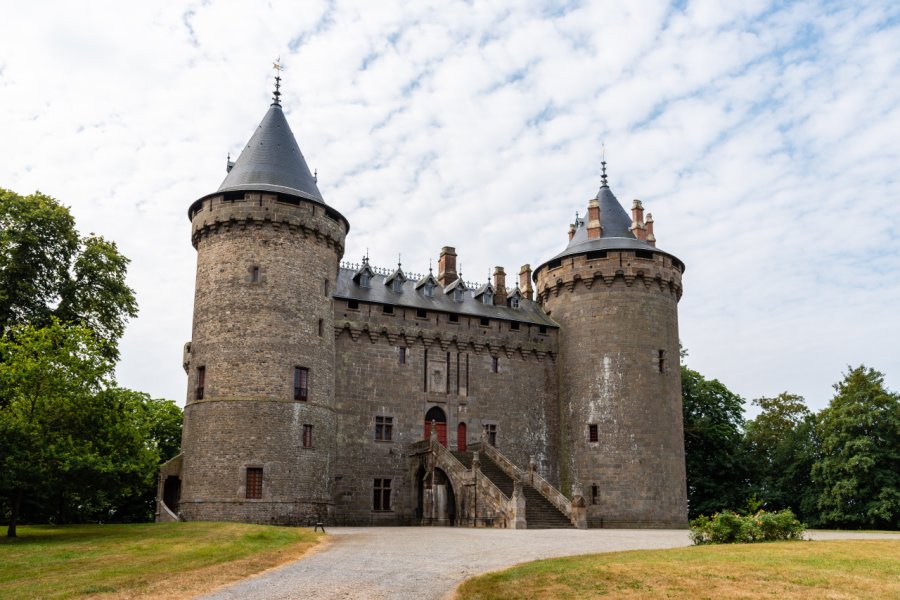 Le château de Combourg, où Chateaubriand a passé une partie de son enfance. JJFarq - Shutterstock.com