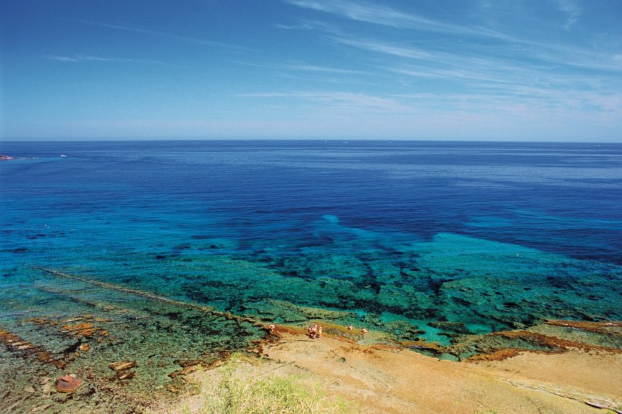 Les eaux turquoise de Castelsardo. Author's Image