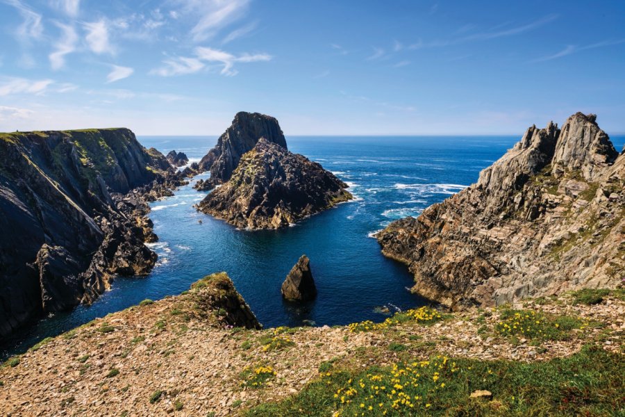 Malin Head, le point le plus septentrional d'Irlande. Donegal Tourism Ltd