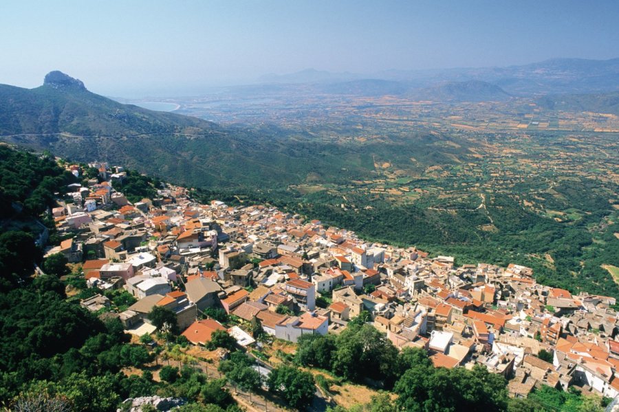 Baunei est un village à flanc de montagne. Author's Image