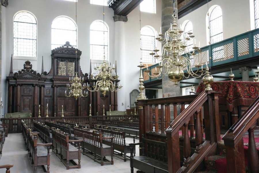 Synagogue portugaise d'Amsterdam. Stéphan SZEREMETA