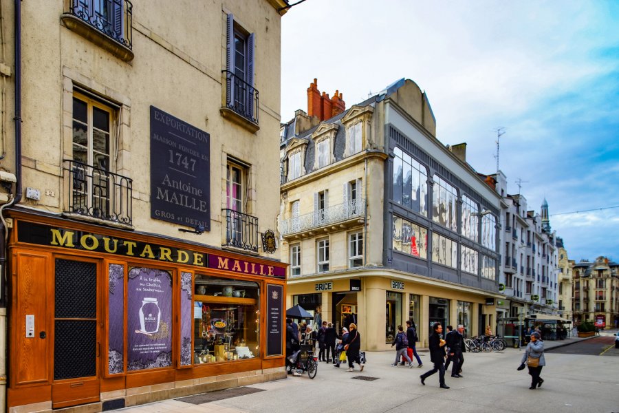 Rue de la Liberté, Dijon. bonzodog - Shutterstock.com