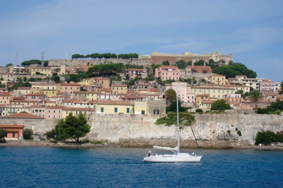 Arrivée à Portoferraio. Muriel PARENT