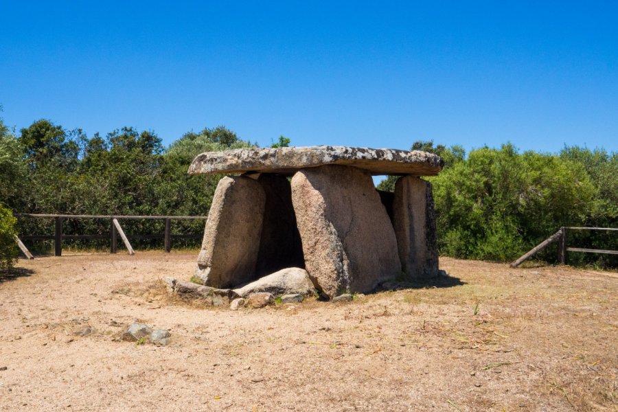 Le dolmen de Fontanaccia. John Laidler - Shutterstock.com