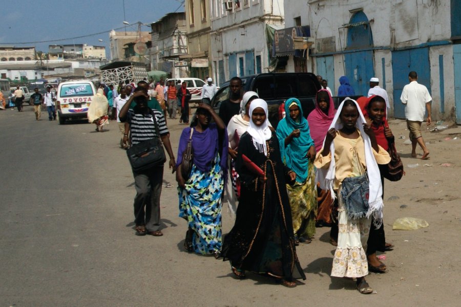 Dans les rues de Djibouti. Eyerusalem ABERA