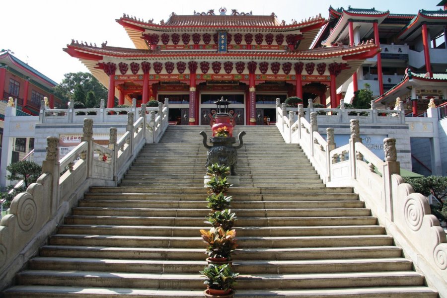 Temple taoïste à Kowloon. Jérôme BOUCHAUD