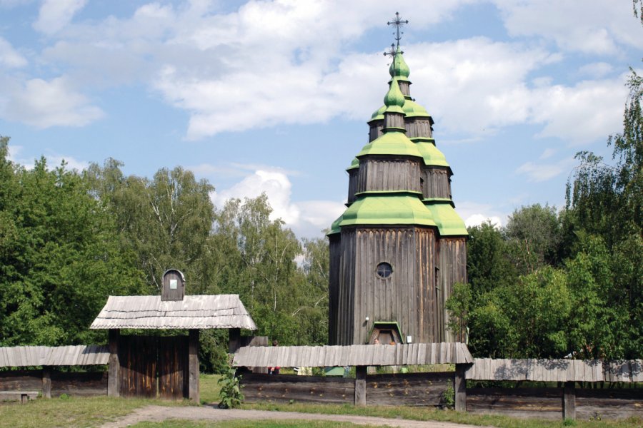 Musée de l'Architecture de bois de Pirogovo. Stéphan SZEREMETA