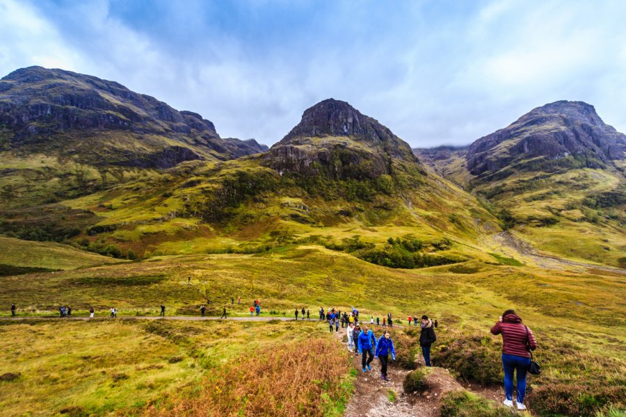 Balade dans la vallée de Glencoe. Natakorn Sapermsap - Shutterstock.com