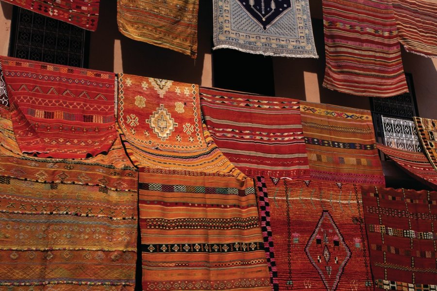 Marché de tapis. (© Author's Image))