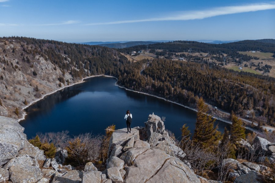 Le lac Blanc dans les Vosges. shutterstock.com - Caitlin Malgras