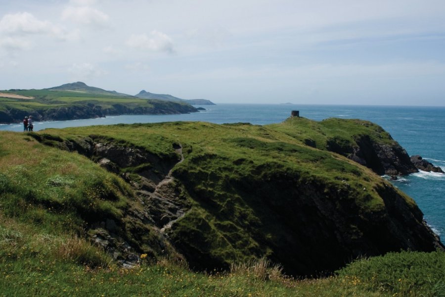 Chemin côtier dans le parc national de Pembrokeshire, près Porthgain iStockphoto.com/WLDavies