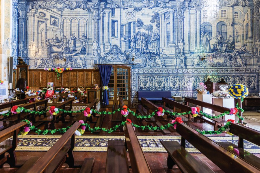 Intérieur de l'église d'Arraiolos. Bureau de Promotion Touristique de l'Alentejo