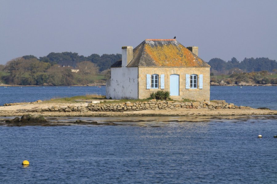 L'îlot de Nichtarguer, perle de la ria d'Etel. THIBAUT - FOTOLIA