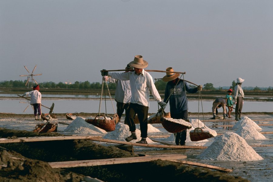 Lac salé de Damnoen Saduak. Author's Image