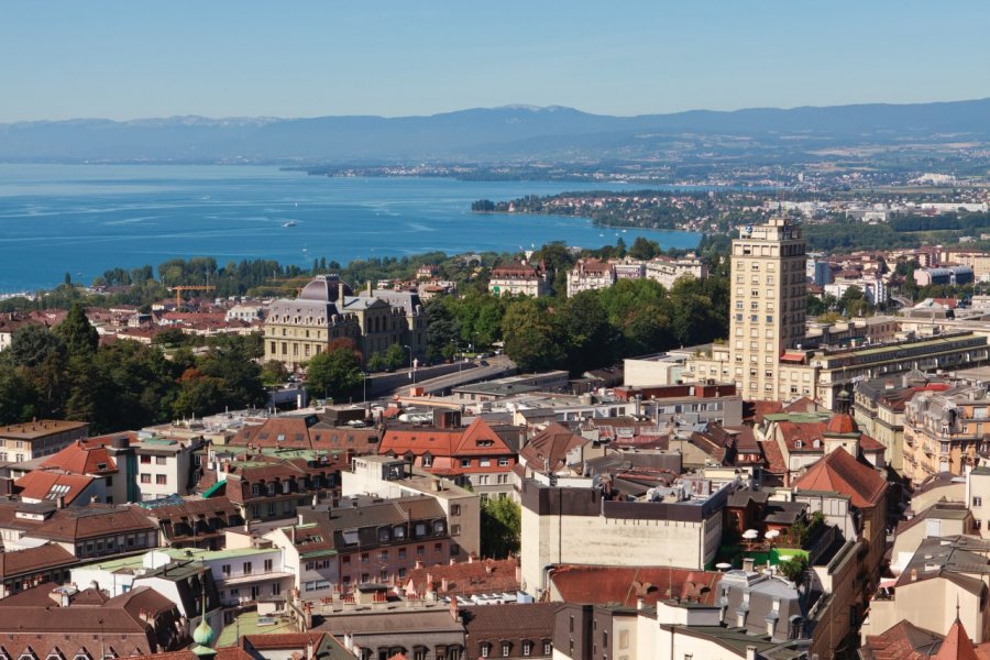 Vue de Lausanne. (© Philippe GUERSAN - Author's Image))