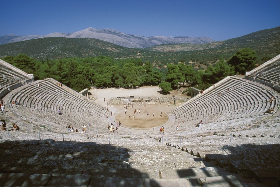Théâtre du site antique d'Epidaure. Author's Image